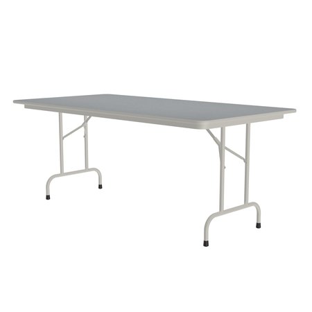 CORRELL CF TFL Folding Tables 36x72 Gray Granite CF3672TF-15